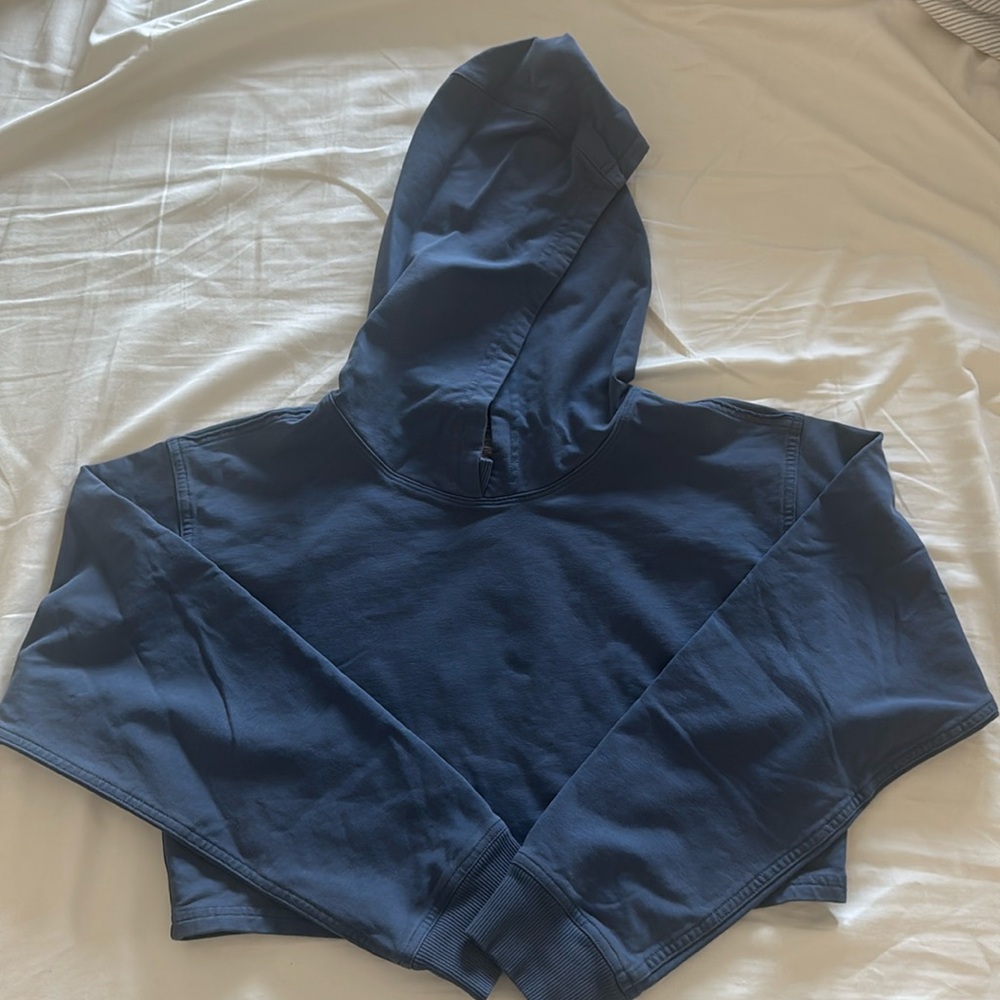 lululemon all yours cropped hoodie